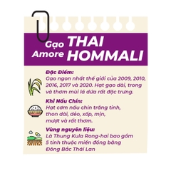 Gạo Amore Thai Hom Mali