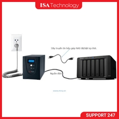 Bộ lưu điện UPS Cyber Power Value2200ELCD 2200VA/1320W tương thích với Nas bảo hành 24 tháng