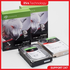 Ổ cứng HDD Seagate IronWolf 12TB – 3.5 inch, 7200 RPM, SATA, 256MB Cache, Chuyên dụng cho NAS