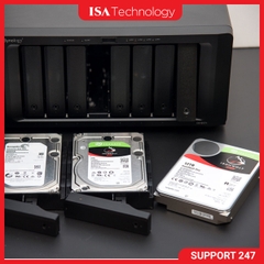 Ổ cứng HDD Seagate IronWolf 12TB – 3.5 inch, 7200 RPM, SATA, 256MB Cache, Chuyên dụng cho NAS