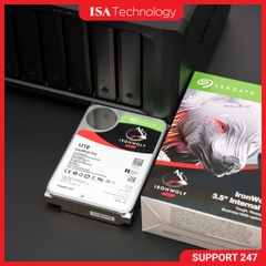 Ổ cứng HDD Seagate IronWolf 12TB – 3.5 inch, 7200 RPM, SATA, 256MB Cache, Chuyên dụng cho NAS
