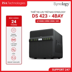 Thiết bị lưu trữ Nas Synology DS423 4 Bay