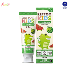 Kem đánh răng trẻ em từ 2-5 tuổi Zettoc Kids Toothpaste Strawberry 70g