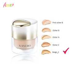 Kem nền cao cấp, siêu mịn, che phủ hoàn hảo Kanebo The Cream Foundation màu tone vàng Beige C 30ml