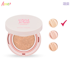 Phấn nước Holika Holika Holi Pop Blur Lasting Cushion SPF50+ PA+++ màu 01 Vanilla Blur 13g