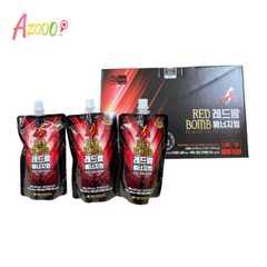 Tăng lực Red Bomb Energy UP 150mL X10gói / (6EA/thùng)