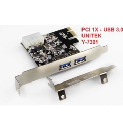 Card PCI ra USB 3.0 Express Unitek Y 7301