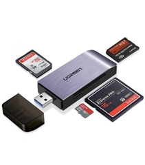 Ugreen Đầu đọc thẻ nhớ đa năng Ugreen 50541 USB 3.0  hỗ trợ SD/TF/CF/MS