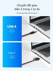 Thẻ ghi hình video Capture Hdmi sang Usb Type C 2 in 1 -Đầu ghi hình Video Capture dùng để livestream....