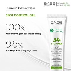 Kem chấm mụn Babe Stop AKN Spot Control Gel 8ml