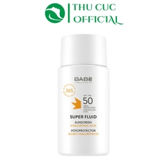 Kem chống nắng Babe Super Fluid Depigment SPF50 50ml cho da nhạy cảm