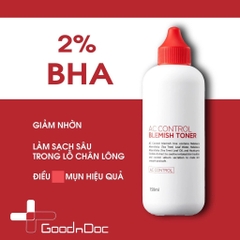 Nước hoa hồng AHA + BHA Goodndoc