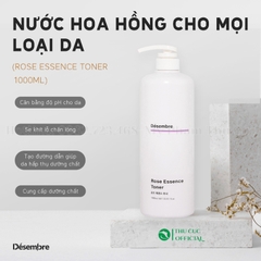 Nước hoa hồng Desembre Rose Essence Toner 150ml/1000ml