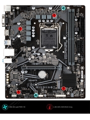 Mainboard Gigabyte H510M-H, Chipset Intel H510, SK1200, 2*DDR4, NVMe PCle Gen3x4, VGA, HDMI