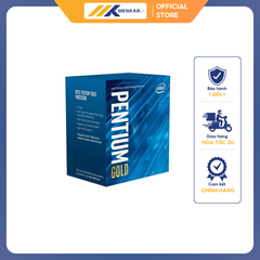 Bộ VXL Intel Pentium gold G6400 - 2x4.0Ghz, 4MB, 14nm, HD610 350Mhz, 58W, LGA1200, Comet Lake