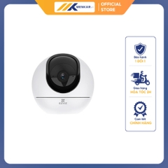 Camera EZVIZ CS-H6 (5Mp) Xoay 360 Độ, Đàm Thoại 2 Chiều, Công Nghệ Starlight Hiển Thị Đầy Đủ Màu Sắc