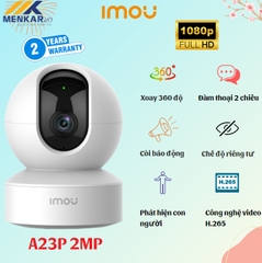Camera IMOU IPC-A23EP, IP Wifi trong nhà 2Mp H265 độ phân giải 1080p