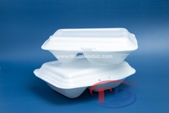 Lunch foam box 3 Tiến Đức
