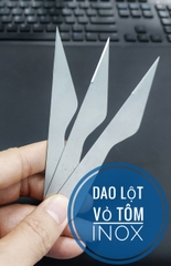 Dao lột vỏ tôm Inox