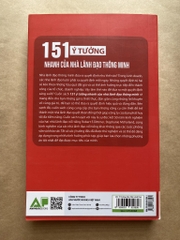 151 Ý Tưởng Nhanh Của Nhà Lãnh Đạo Thông Minh