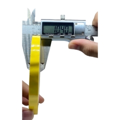Băng dính quấn biến áp xung chịu nhiệt màu vàng Size 10mm dài 66m