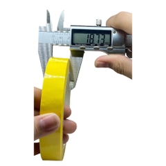 Băng dính quấn biến áp xung chịu nhiệt màu vàng Size 18mm dài 66m