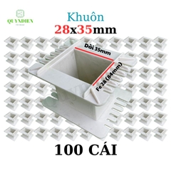 Khuôn nhựa quấn biến áp Fe silic 28x35mm