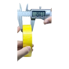 Băng dính quấn biến áp xung chịu nhiệt màu vàng Size 26mm dài 66m