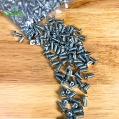 Ốc Ren Mịn M4=4x10mm Đầu Col Bắt Bo Mạch, Vỏ Nhôm MOSFET, IC... Linh Kiện Quỳnh Diễn