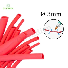 Gen co nhiệt size 3mm màu đỏ