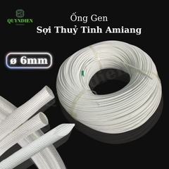 Ống gen sợi thuỷ tinh AMIANG chống cháy size 6mm