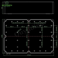 Hộp Nhựa ABS 380x260x115mm Vy Anh