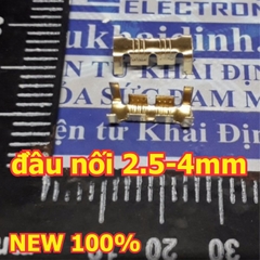 đầu cos 454 đồng nối 2 dây điện thẳng hàng, rất tiện lợi dây 2.5-4mm kde5151