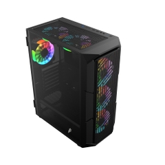 Thùng Máy Vi Tính First Player XF-BK-4F1 (Fan Led RGB, Không Nguồn)