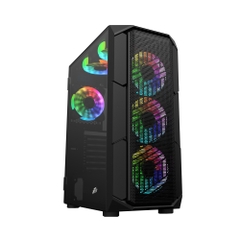 Thùng Máy Vi Tính First Player XF-BK-4F1 (Fan Led RGB, Không Nguồn)