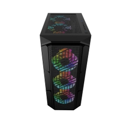 Thùng Máy Vi Tính First Player XF-BK-4F1 (Fan Led RGB, Không Nguồn)