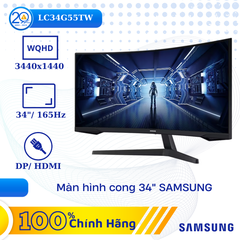 Màn Hình Gaming UltraWide SAMSUNG Odyssey G5 LC34G55TWWEXXV (34