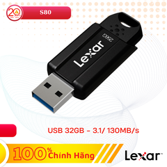 USB Lexar 3.1 Jump Drive S80 32GB 130 MB/s