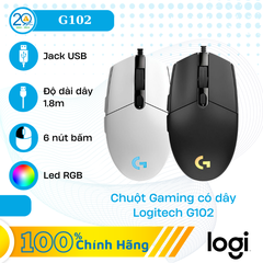 Chuột Gaming Có Dây Logitech G102 Prodigy Gaming (Đen)