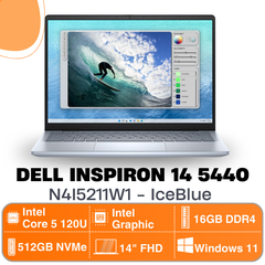 Laptop Dell Inspiron 5440-N4I5211W1-IceBlue (14