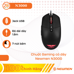 Chuột Gaming Có Dây Newmen N3000