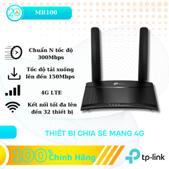 Thiết bị mạng/ Router TP-Link MR100
