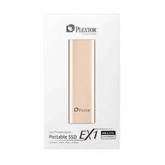 ổ cứng SSD Plextor 512GB EX1-512 External (Vàng)