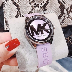 Michael Kors Janelle |Nữ Giới |Silver |Dây Silicone Tím |Máy Pin (Quartz) |Size 40mm