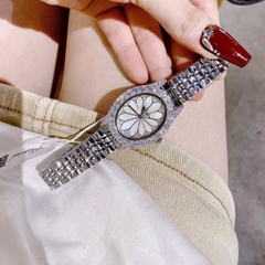 Chopard L'Heure Du Diamant |Nữ Giới |Đính Đá |Dây Kim Loại |Máy Pin (Quartz) |Size 32mm