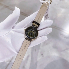 Coach Park Jacquard Signature |Nữ Giới |Vàng Gold |Dây Da Nâu |Máy Pin (Quartz) |Size 34mm