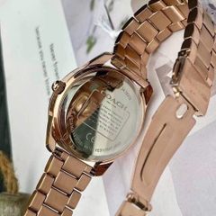 Coach Preston |Nữ Giới |Hoa Xoay |Đính Đá |Dây Kim Loại Rose Gold |Máy Pin (Quartz) |Size 36mm