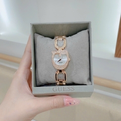 Guess Gia |Nữ Giới |Mặt Chữ G |Dây Mắt Xích Rose Gold |Máy Pin (Quartz) |Size 22mm