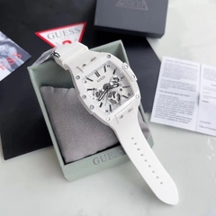 Guess Phoenix |Nam Giới |Chronograph |Dây Cao Su Trắng |Máy Pin (Quartz) |Size 43x51mm