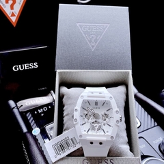 Guess Phoenix |Nam Giới |Chronograph |Dây Cao Su Trắng |Máy Pin (Quartz) |Size 43x51mm